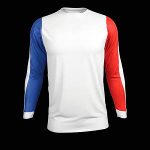Quality Sublimated Motorcross Jersey , 3XL Custom Racing Shirts Relaxed Fit for sale