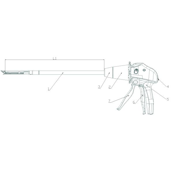 Reload Endoscopic Stapler / Invasive Surgery Surgical Stapling Devices