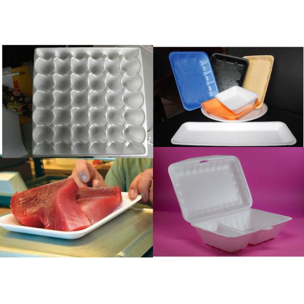 Disposable Lunch Box Making Machine , Twin Screw PS Foam Sheet Extruder