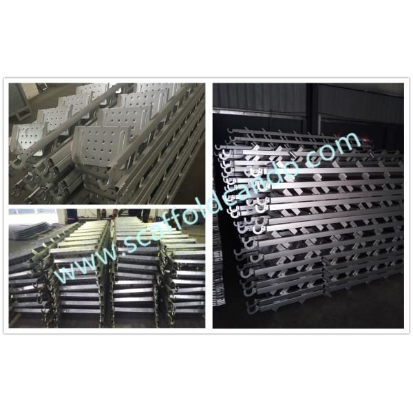 Good quality galvanized scaffolding stair case 550mm 850mm width, 8 steps 9 steps ladder for Scaffolding ringlock system