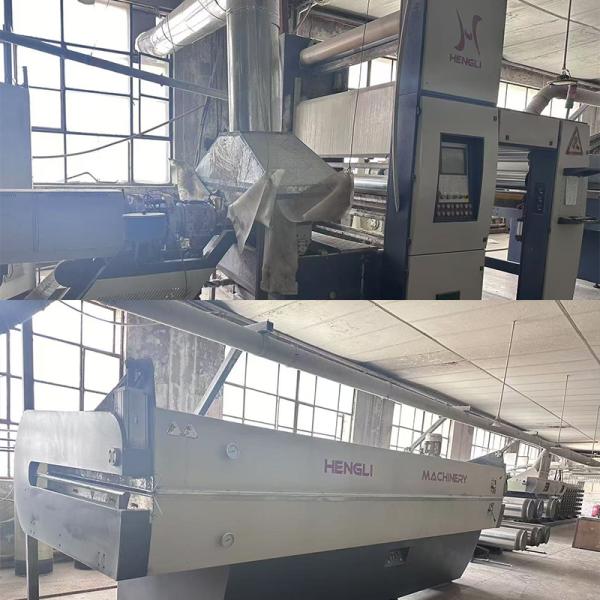 Second Hand Automatic Plastic Extrusion Machine PP PE Yarn Stretching Production Line