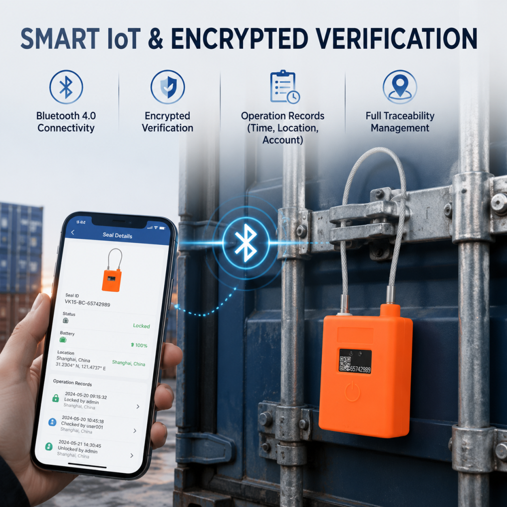 VK15-BC Smart IoT Seal Lock