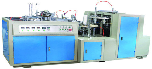 45-55 Pcs / Minute Fully Automatic Paper Cup Making Machine With Multi - Working Station