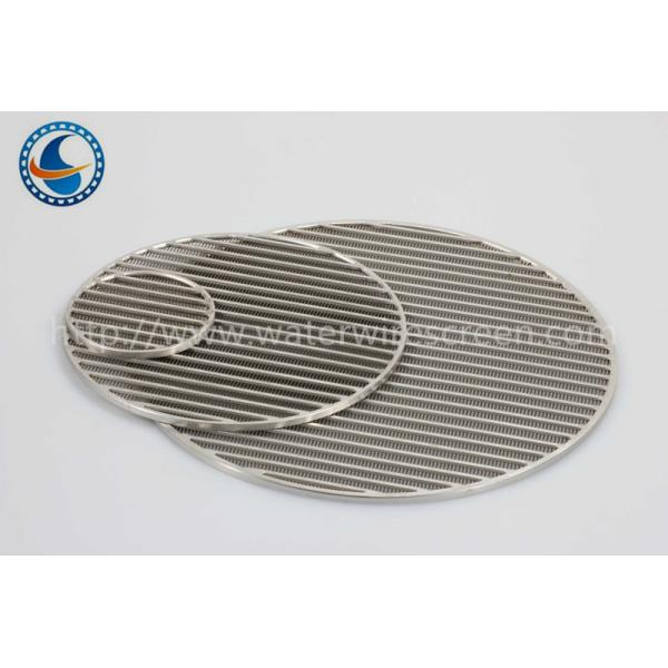 W1000mm Ss304 Wedge Wire Screen Panels For Papermaking