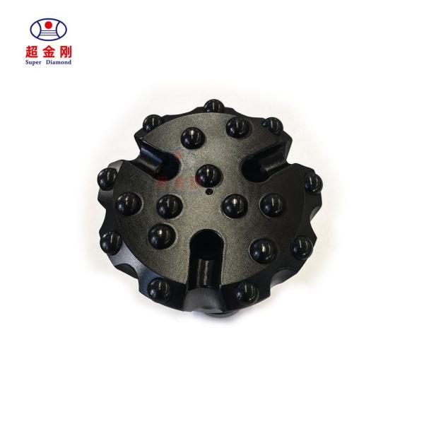 Long Lifespan Stable Performance Ql60 Flat Face DTH Bit Hammer Drill Bits Forging Alloy Steel Manufacturing