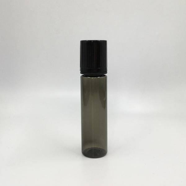 Customized Transparent PET Screw Cap E Liquid Bottle / Liquid Dropper Bottle In Various Capacities