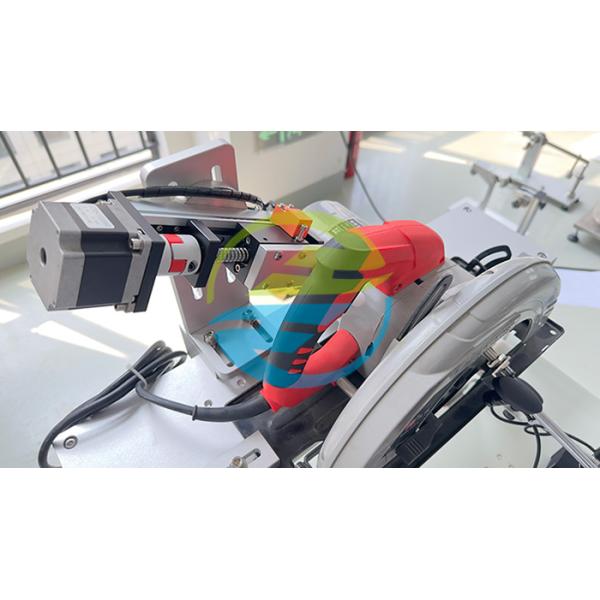 230V/50Hz PLC Touch Screen Testing Equipment For Circular Saw Switch And Lower Guard
