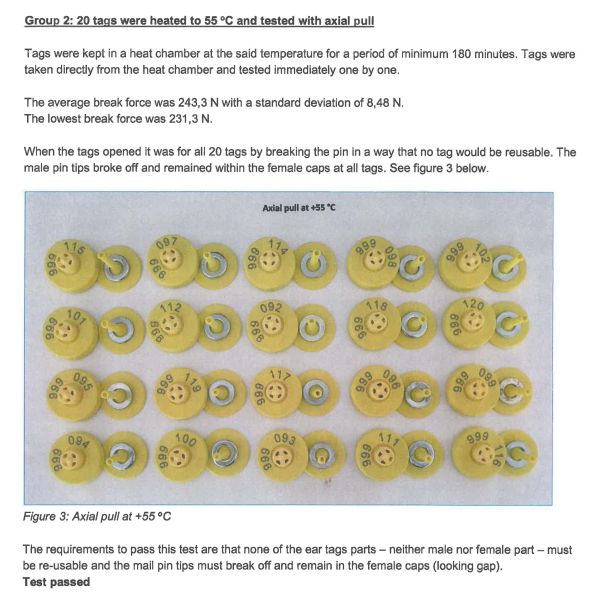 FULL ICAR Tracking Ear Tag RFID Communication Interface High Electronic Tag for Efficient Livestock Management