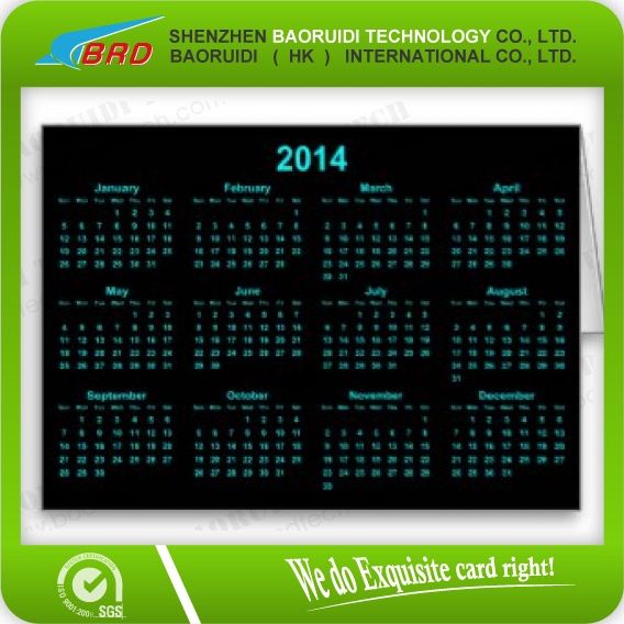 OEM Anniversary Card / Calendar Card