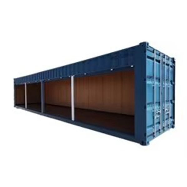 40FT Container Energy Storage System Shipping Container with Rolling up Door for Self Storage Business