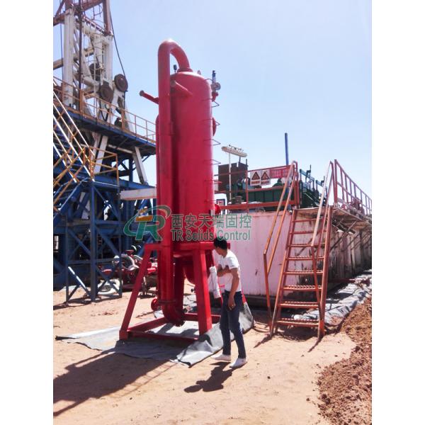 Poor boy degasser, mud gas separator 2235KG Poor Boy Gas Separator / Poor Boy Degasser for Solids Control System