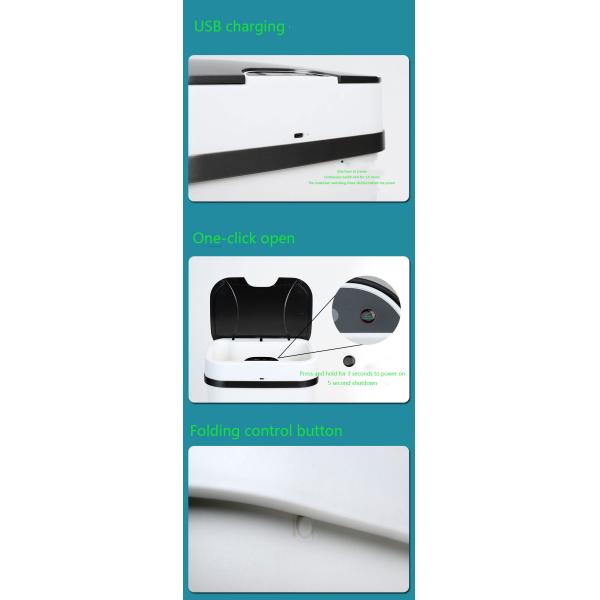 Household Kitchen Bathroom Living Room Garbage Can Foldable Deformation Garbage Can Intelligent Induction Garbage Can