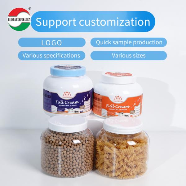 PET Bottle Wide Mouth Plastic Jars Protein Powder Bottle Milk Powder Pet Powder