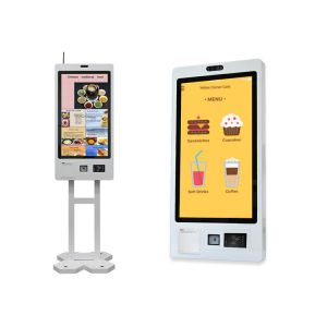 Quality Fast Food Restaurant Self Service Ordering Kiosk Pos Machine Touch Screen Cashless Payment Terminal Checkout Kiosk for sale