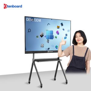 Quality Zero-Bonding Technology Real-time Annotation 4K Interactive Digital WhiteBoard for sale