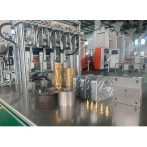 Aluminum Foil Container Making Machine Recyclable Smooth Wall Rectangular For