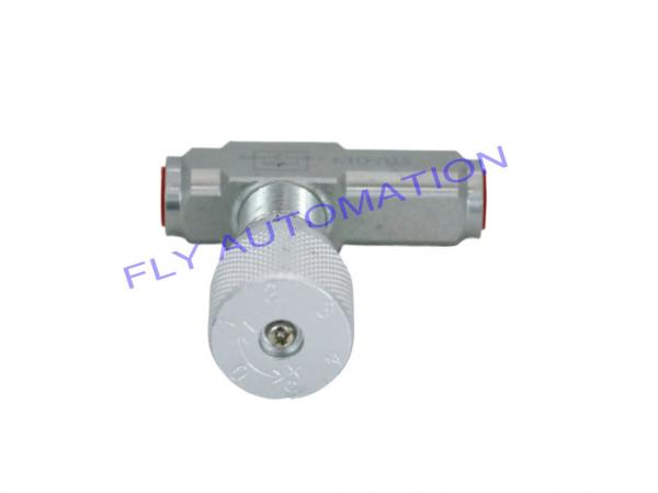 Buy Restrictor Carbon Steel Check Valve Hydraulic Flow Control Throttle Valve STU 1/4" - 1" at wholesale prices