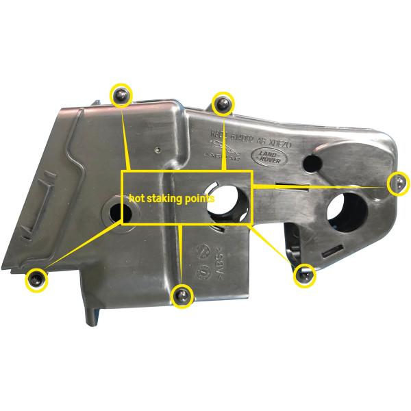 Desktop Pulse Plastic Hot Staking Machine for Automotive Seat Component Assembly