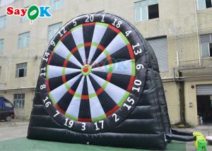 China Large Inflatable Football Dartboard Soccer Dart Board Game Target With Balls on sale
