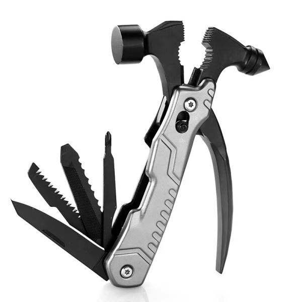Outdoor Pocket Multitool Knife Set Includes Axe Saw and Screwdrivers for Versatility