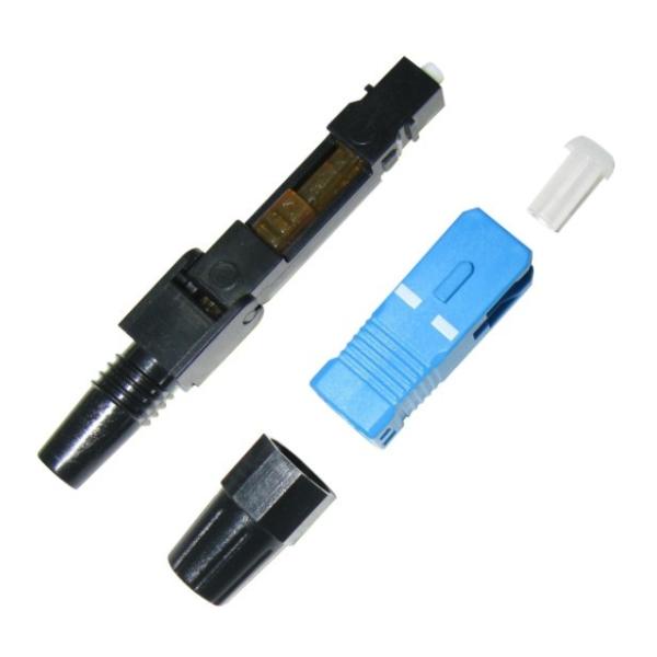 SC / UPC Field Assembly Fiber Optic Connector Optical Cable Connector Singlemode