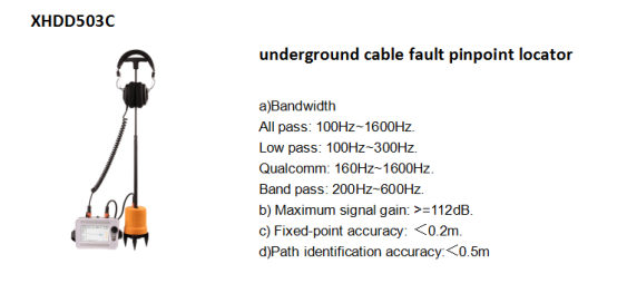 Underground Cable Fault Locator System Detect Faults