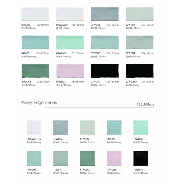 Glossy Ceramic Wall Tile 100x100mm for Kitchen Bathroom