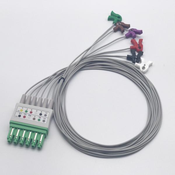 drager Infinity 6 leads ECG leadwire with neonate clip