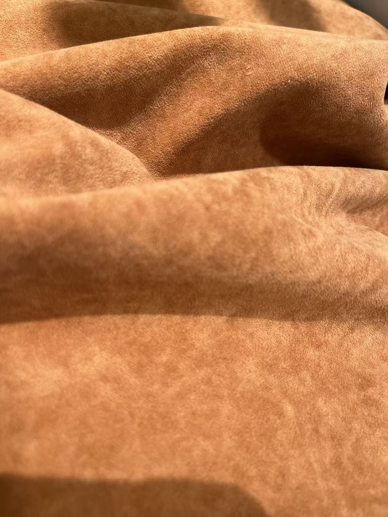 100%Polyester Knitted Velvet Fabric For Sofa
