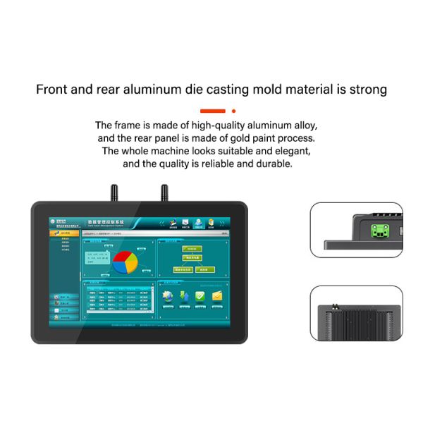 10.1 Inch Capacitive Touch Integrated Machine for Intelligent Workshop Production Line MES System Human-computer Interaction