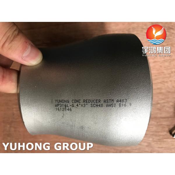 ASTM A403 WP304L-S Stainless Steel Seamless Fitting CON. Reducer, PT Available