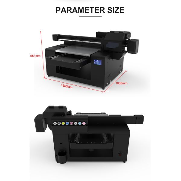 KECAI Multifunctional 5060 UV Flatbed Printer for Ultra Precise UV Printing Vivid Colors on Different Substrates