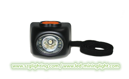 IP67 Rechargeable LED Mining Cap Lamp