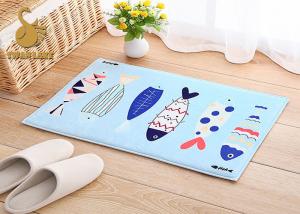 Quality Custom Printed Door Entrance Anti-slip DOP Free Dotted Floor Mat Area Rugs for sale