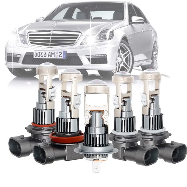 Dual Function LED Projector Headlights 2000LM Mini Led Projector Lens IP67 Rating