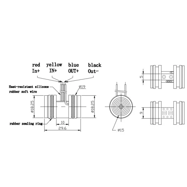 Differential Pressure Level Sensor For Mini Differential Pressure Transducer Sensor