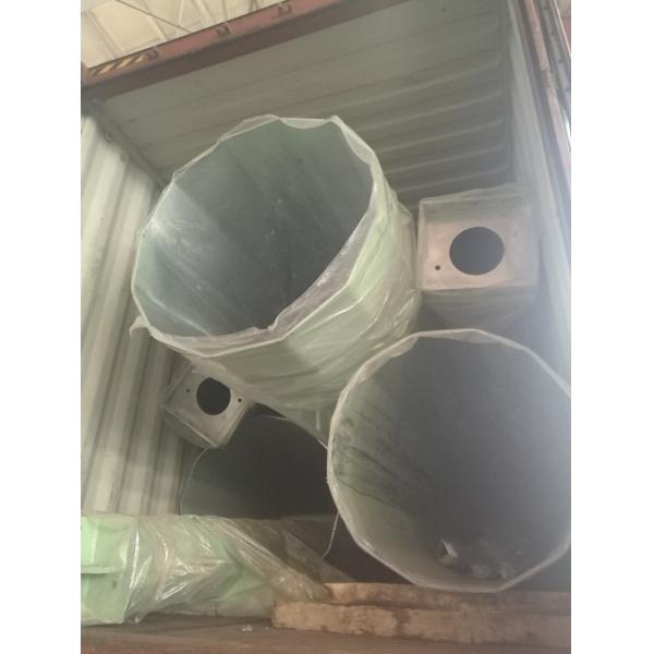 Galvanized Polygonal Steel Electric Power Pole