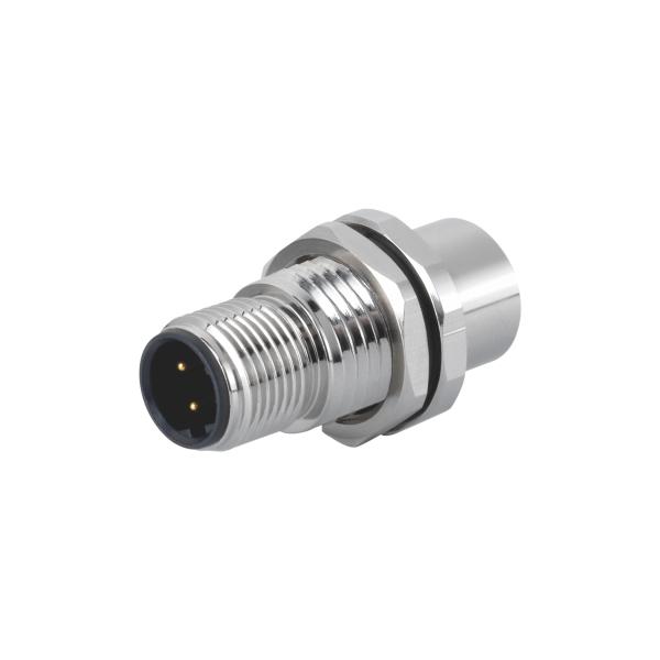 A Code Male Female In One Through Wall Type M12 Panel Connector 5 Pin
