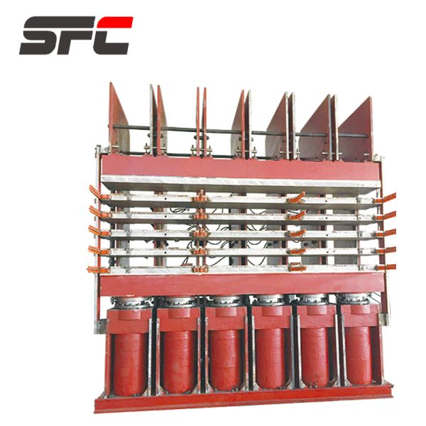 Automatic Tire Tread Vulcanizing Machine with 800 Ton Total Pressure and 5500×360×70 Plate Size