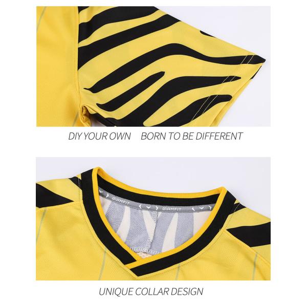 Football Custom Soccer Jerseys Multiple Size Refreshing Sweat Absorption Surface