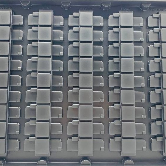 Environmentally Friendly Biodegradable Plastic Blister Tray For Electronic Component