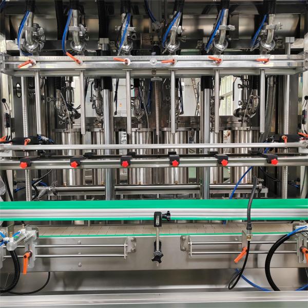Automatic Linear Type Piston Pump 100ml-5L Coconut Oil Filling Machine