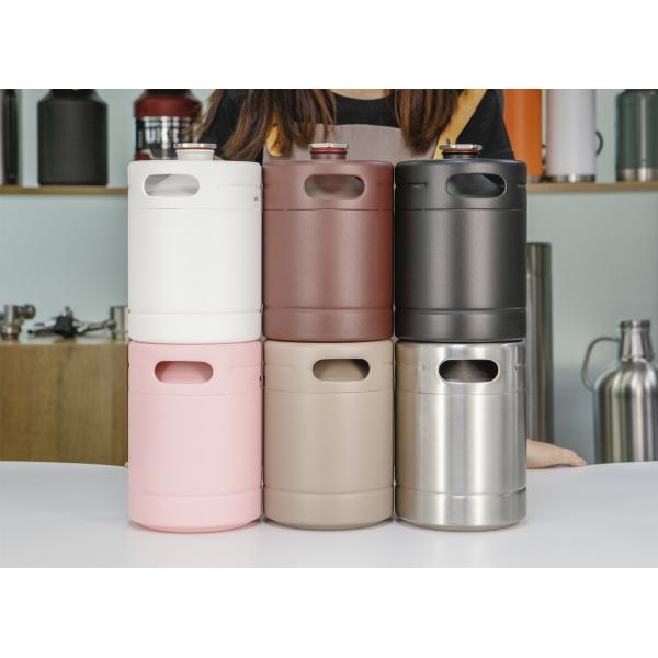 2L Stainless Steel Soda Nitro Empty Small Draft Beer Kegs