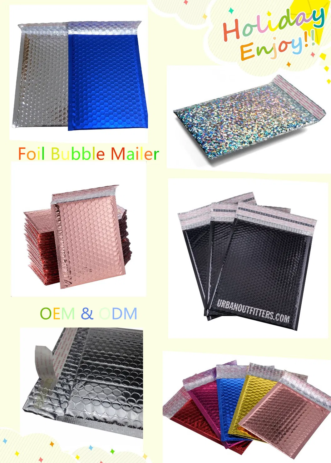 High Performance Adhesive Backed Insulation Bubble Foil Wrap Rolls