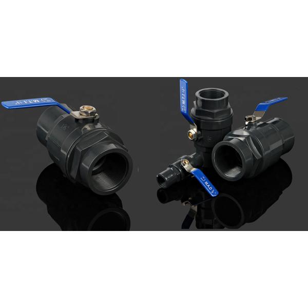 2 PCS Plastic Ball Valve For Agriculture Feild Customized Request