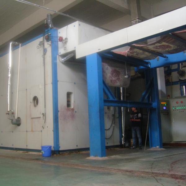 Steamer loop ager machine process for Fabric 360Mtrs 5750Mtrs Day High Speed