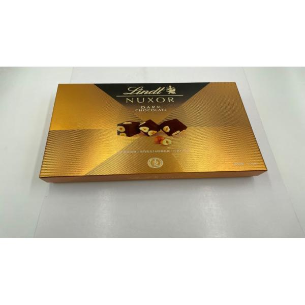 Luxury Packaging Boxes Custom Logo Uv Packaging Box For Chocolate Box Packaging