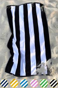 Quality 100% Cotton Stripe Designed Beach Towel Bath Towel For Beach Bath Pool for sale
