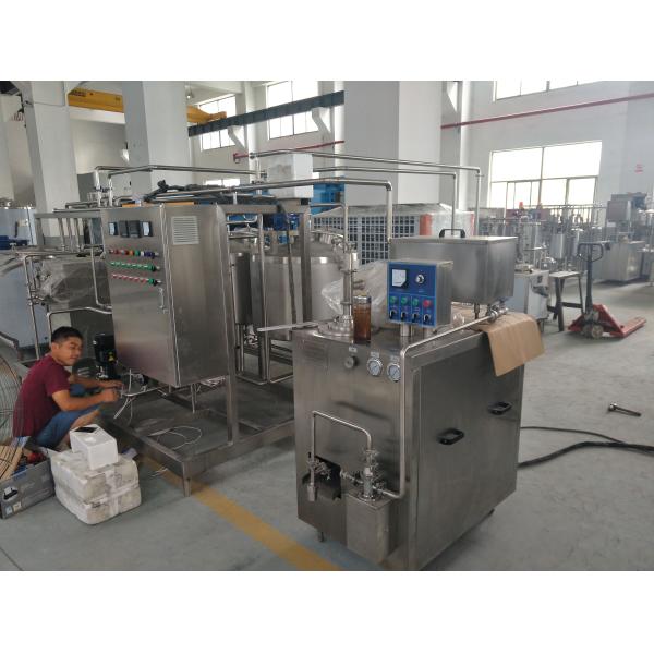 Polish Mirror Polished Ice Cream Continuous Freezer for Consistent Performance