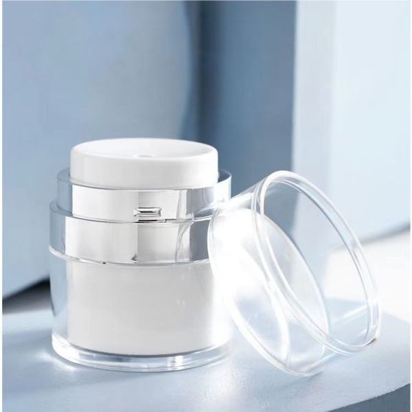Customizable Design Refillable Airless Pump Bottle in 15/30/50/100ml Sizes for Skincare and Cosmetics